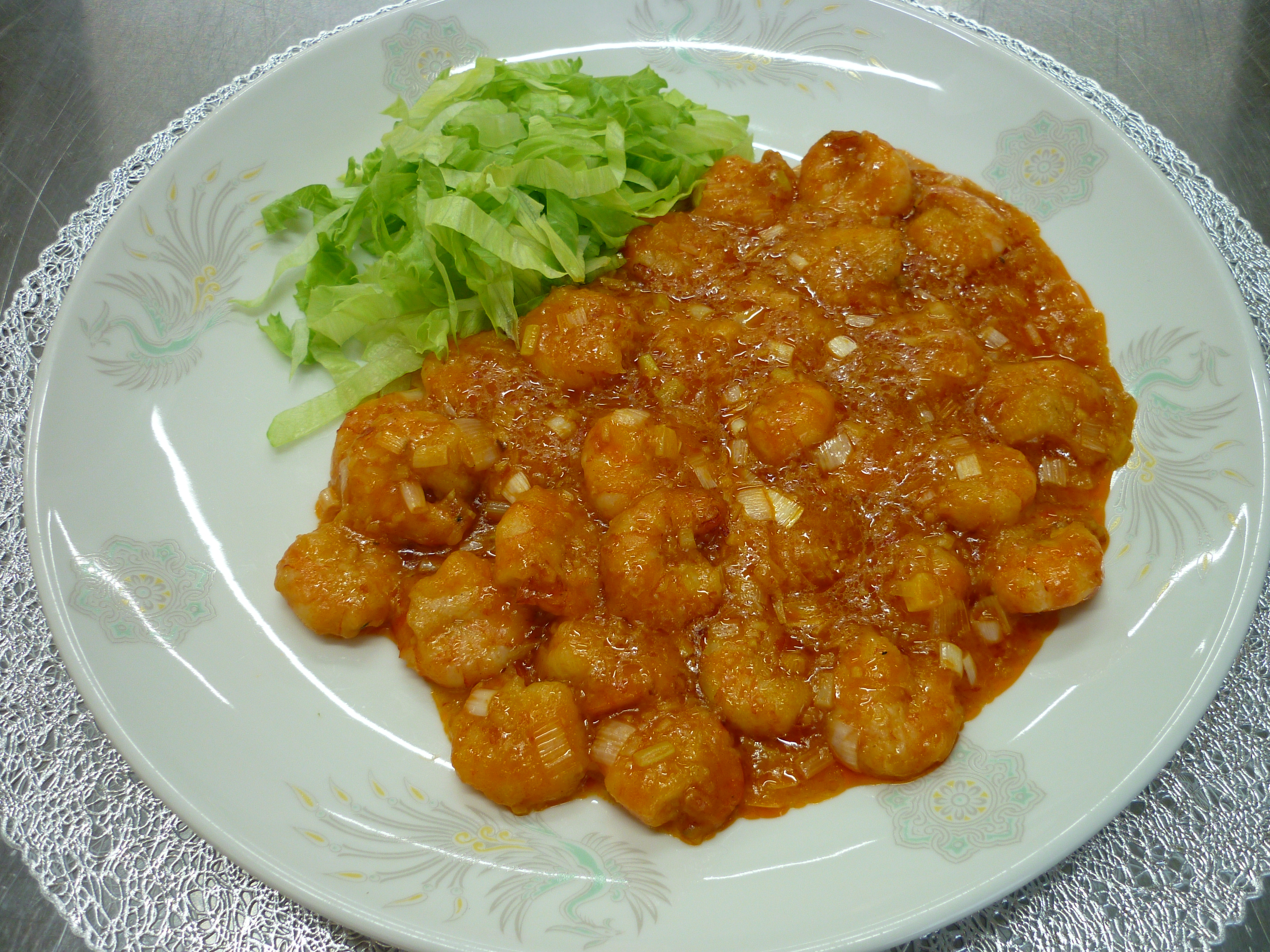 乾焼蝦仁（海老のチリソース）