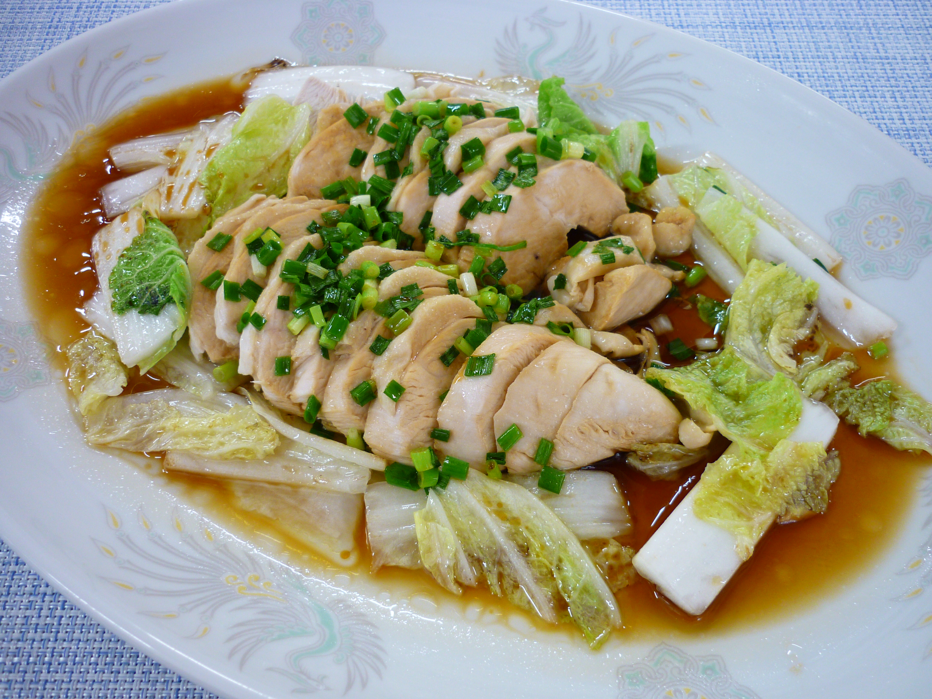 葱油鶏