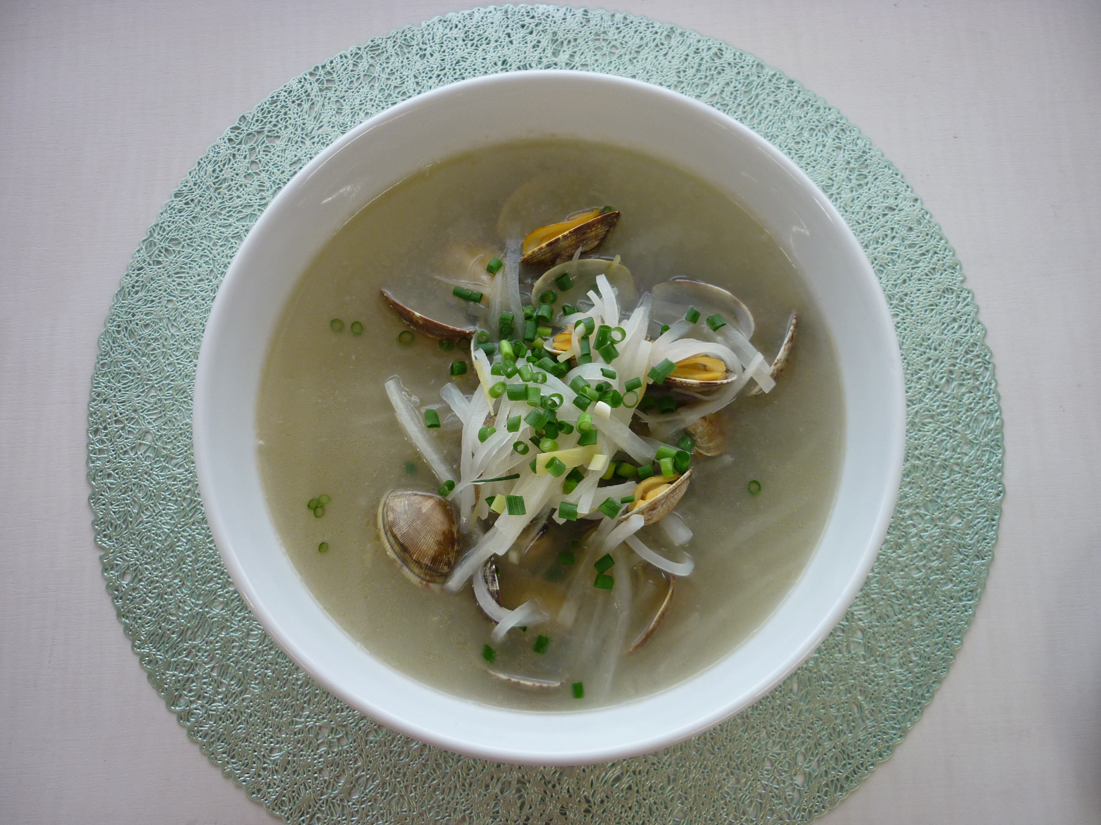 羅匐蛤蜊湯（大根とあさりのスープ）